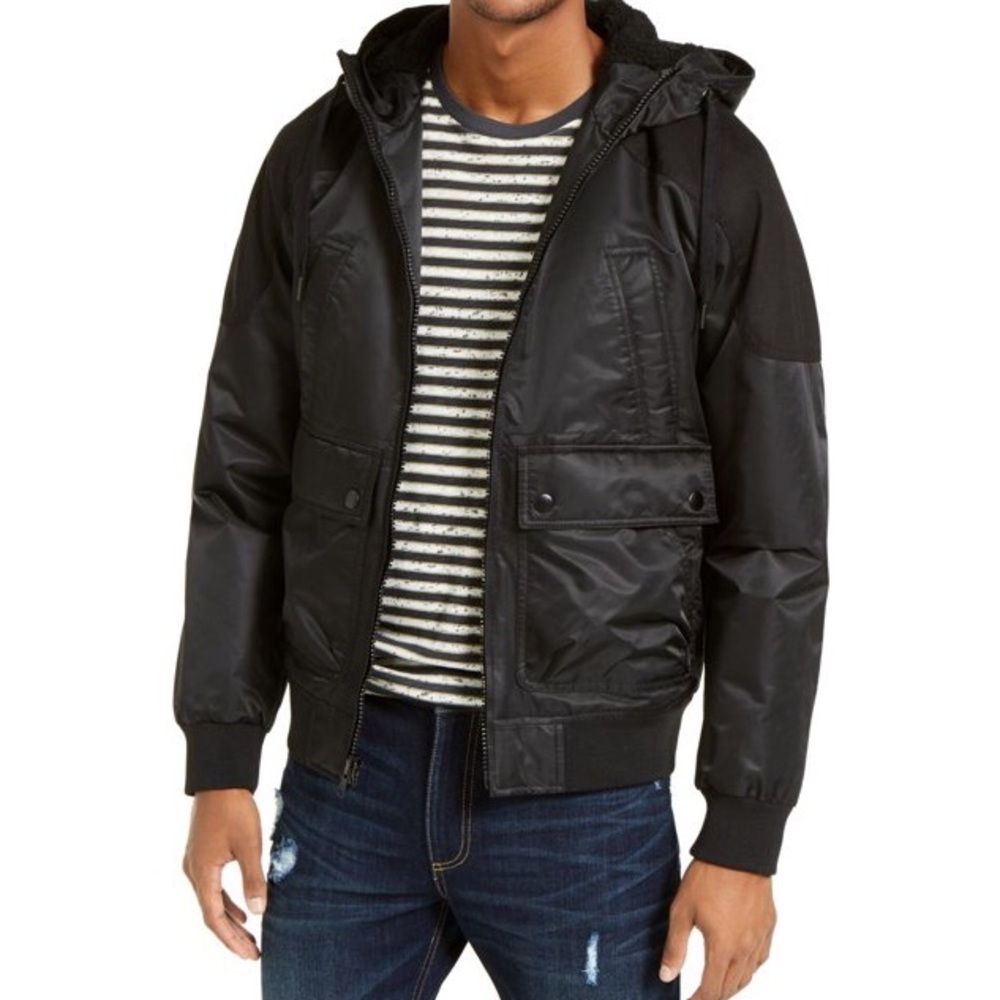 NWT American Rag hooded bomber jacket